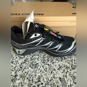 Salomon Black and Silver XT-6 GTX